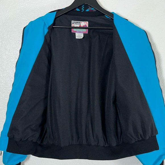 Walls Mountain Vintage Navajo Aztec Print Made in USA Bomber Jacket Men's Size M - Picture 12 of 12